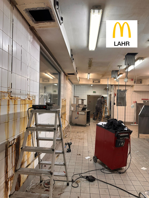 Umbau McDonlad's Lahr